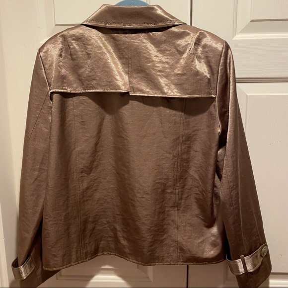 Christine Alexander Gold/Brown Jacket Large - Picture 3 of 9